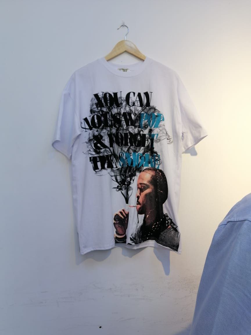 تیشرت طرح smoke